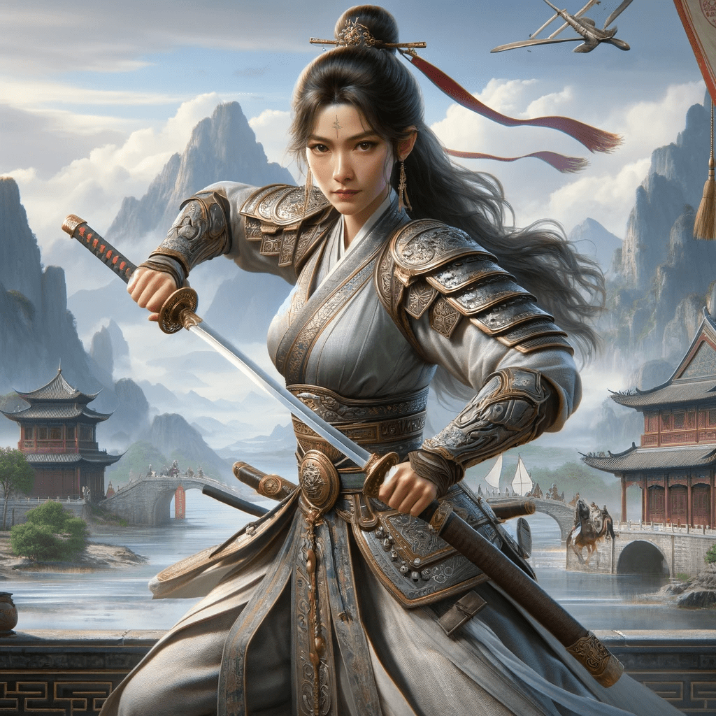 early female martial artist Goujian Yue