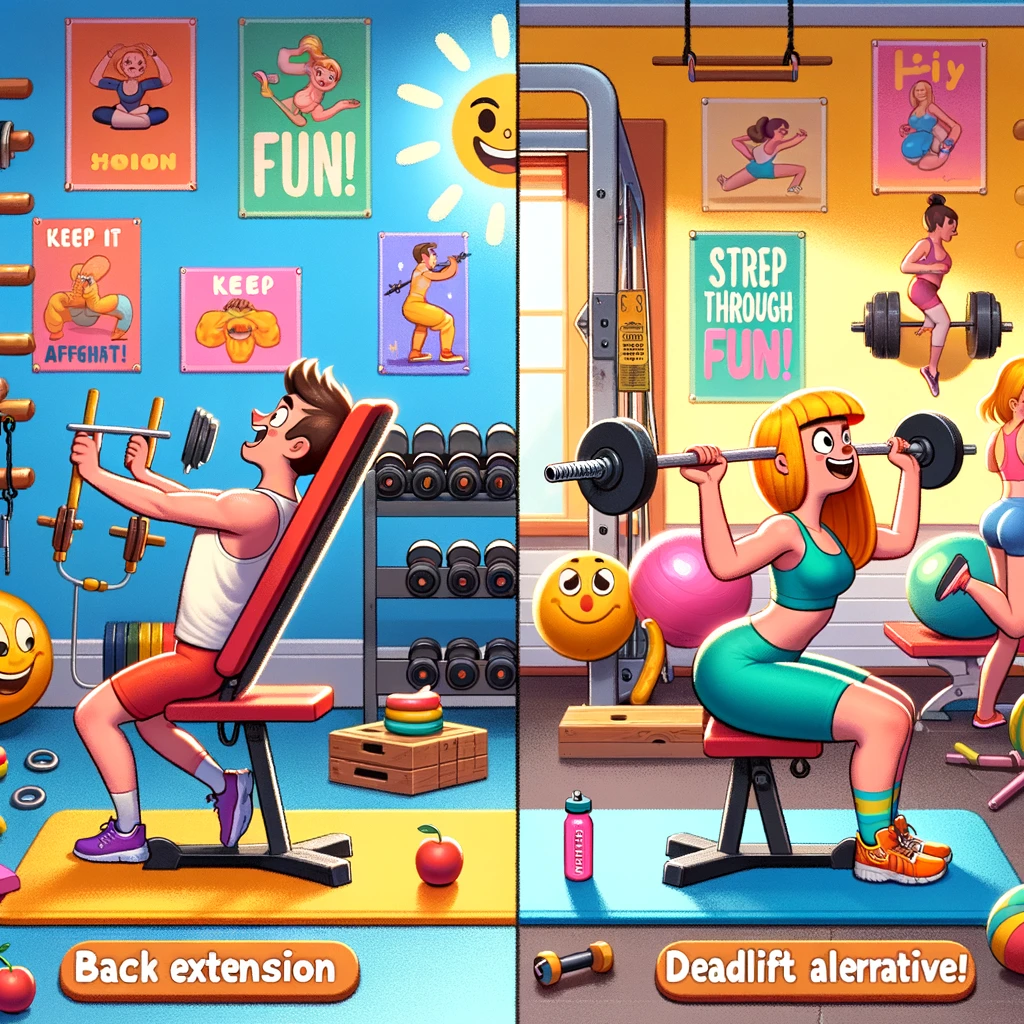 Back Extension Vs Deadlift Alternative Exercises