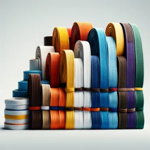 martial art color belts