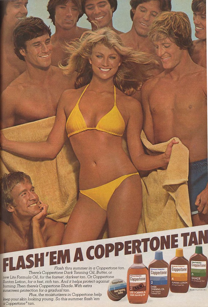Flash 'em a Coppertone Tan
