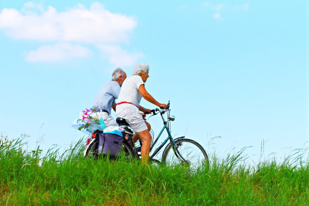 riding a bike exercise