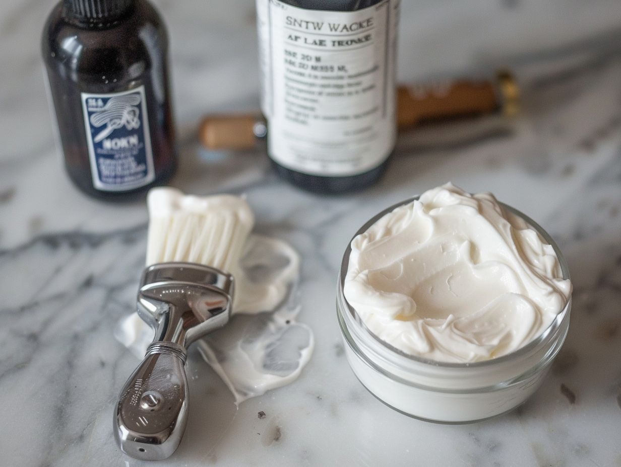 What is the difference between shave butter and shaving cream?